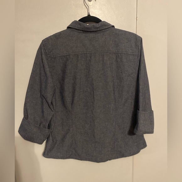 Disney Anchors Away Tigger Button Down Chambray Shirt Size XL - Picture 2 of 6